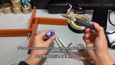 ⚠️电烙铁焊电池容易伤电芯？点焊机更快、更安全、更专业！揭秘电池焊接的正确姿势，让你的DIY项目事半功倍！🔋⚡