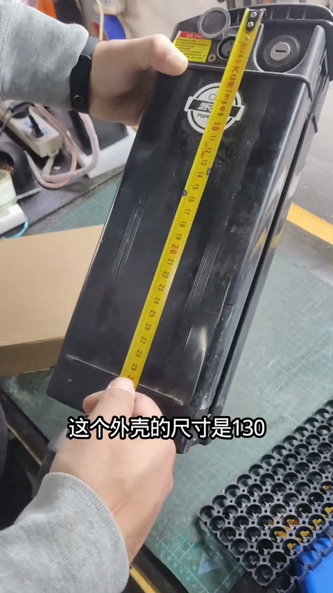 用78节18650电芯制作48伏代驾车锂电池