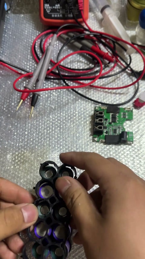 电扳手电池包制作
